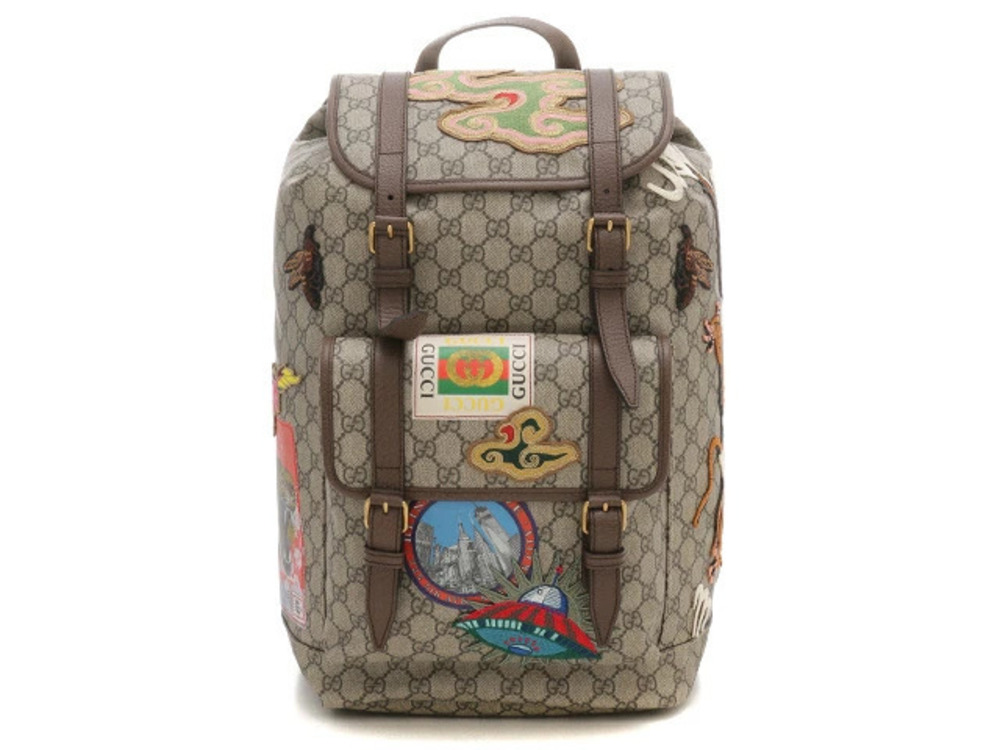 Gucci Courier Soft GG Supreme Backpack